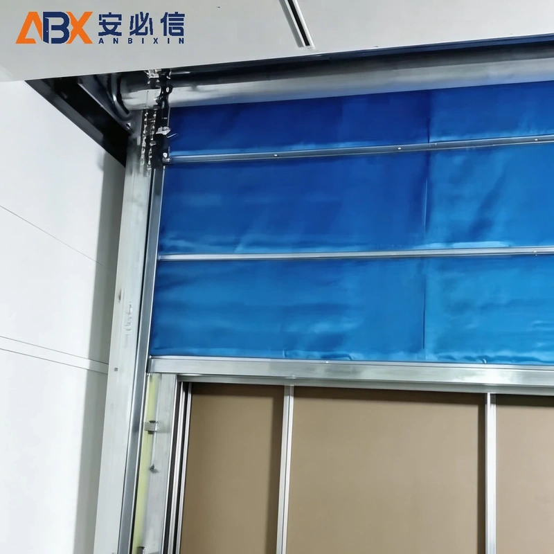 马鞍山市软帘堆积门